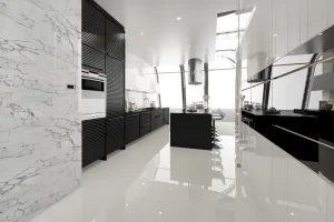 Kitchen Tiles Rendering Luxury Modern