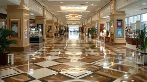 Floor Tiles in Mall